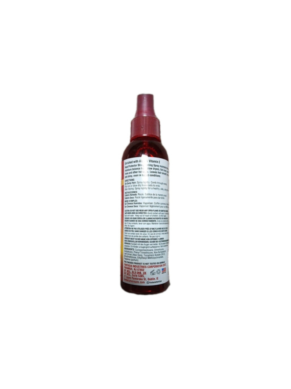 2 Lot Ic FANTASIA Hair Polisher Heat Protector Straightening Spray New 6 Oz - Picture 2 of 4